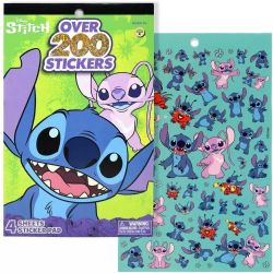 LILO AND STITCH -  STICKER PAD - OVER 200 STICKERS -  DISNEY