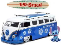 LILO AND STITCH -  VOLKSWAGEN - T1 BUS WITH STITCH FIGURE - 1/24 -  DISNEY