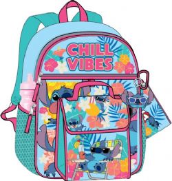 LILO AND STITCH -  YOUTH 5 PIECES BACKPACK SET -  DISNEY