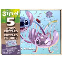 LILO & STITCH -  5 WOOD PUZZLES