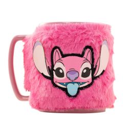 LILO & STITCH -  ANGEL (15 OZ) -  FUZZY MUG