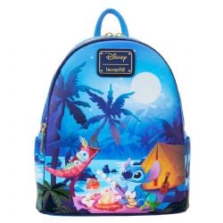 LILO & STITCH -  CAMPING CUTIES MINI BACKPACK -  LOUNGEFLY