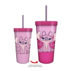 LILO & STITCH -  COLD CUP – PINK (COLOUR CHANGE)