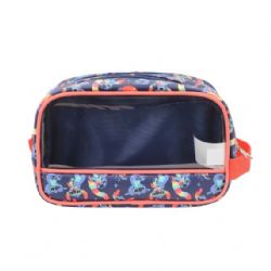 LILO & STITCH -  DUAL COMPARTMENT CLEAR TOILETRY KIT