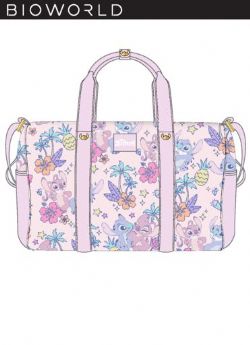 LILO & STITCH -  FLORAL AOP DUFFLE BAG