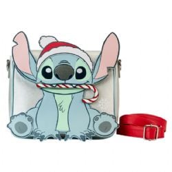 LILO & STITCH -  HOLIDAY STITCH CROSSBODY BAG -  LOUNGEFLY