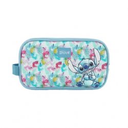 LILO & STITCH -  PINEAPPLE PRINT DUAL COMPARTMENT TOILETRY KIT