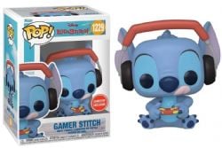 LILO & STITCH -  POP! VINYL FIGURE OF GAMER STITCH (4 INCH) -  GAMESTOP EXCLUSIVE 1229