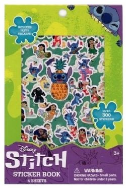 LILO & STITCH -  STICKER BOOK WITH PUFFY STICKERS