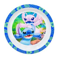 LILO & STITCH -  STITCH AND ANGEL ROUND PLATE (8