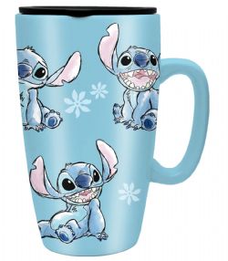LILO & STITCH -  STITCH CERAMIC TRAVEL MUG (16 OZ)