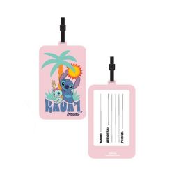 LILO & STITCH -  STITCH FACE AND KAUAI LUGGAGE TAGS