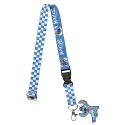LILO & STITCH -  STITCH LANYARD, BLUE -  CARD-HOLDER