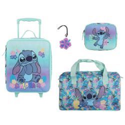 LILO & STITCH -  STITCH PILOT CASE LUGGAGE & DUFFEL BAG - 4-PIECES SET