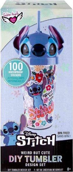 LILO & STITCH -  STITCH WEIRD BUT CUTE DIY TUMBLER DESIGN SET (16 OZ) -  FASHION ANGELS