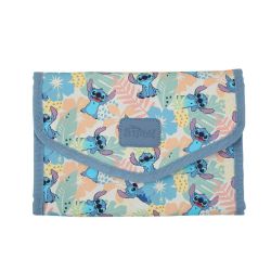 LILO & STITCH -  TROPICAL FLOWERS FOLD UP TOILETRY BAG