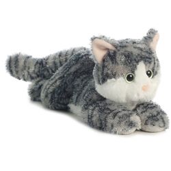 LILY THE GREY CAT PLUSH (12