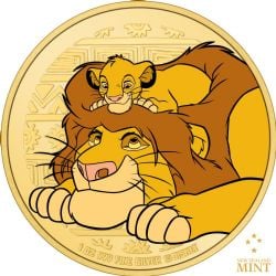 LION KING, THE -  LION KING 30TH ANNIVERSARY: SIMBA & MUFASA -  2024 NEW ZEALAND COINS 02