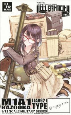 LITTLE ARMORY -  LA092 TYPE M1A1 BAZOOKA - 1/12 -  TOMYTEC