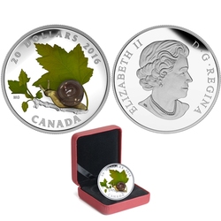 LITTLE CREATURES -  SNAIL -  2016 CANADIAN COINS 01