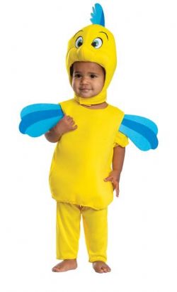 LITTLE MERMAID, THE -  FLOUNDER COSTUME (INFANT & TODDLER)