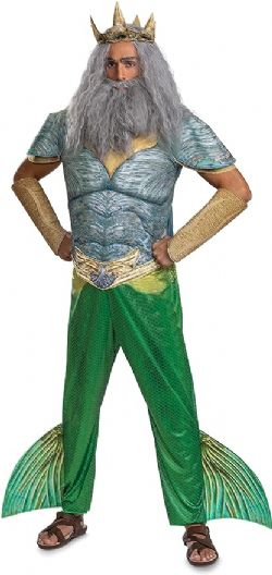 LITTLE MERMAID, THE -  KING TRITON DELUXE COSTUME (ADULT)