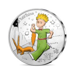 LITTLE PRINCE, THE -  75TH ANNIVERSARY OF THE LITTLE PRINCE: THE LITTLE PRINCE AND THE FOX -  2021 FRANCE COINS 03