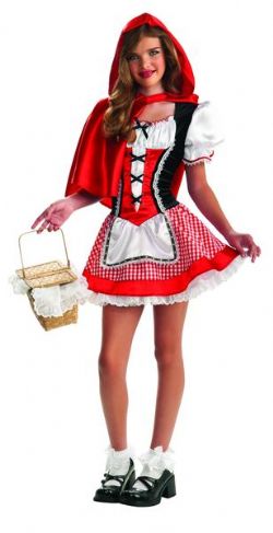 LITTLE RED RIDING HOOD -  RED RIDING HOOD COSTUME (TEEN)