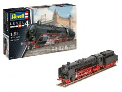 LOCOMOTIVE -  EXPRESS LOCOMOTIVE BR 02 & TENDER 2'2'T30 - 1/87