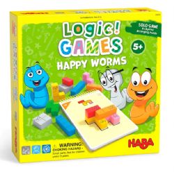 LOGIC! GAMES -  HAPPY WORMS (MULTILINGUAL)