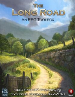 LOKE BATTLE MATS -  AN RPG TOOLBOX - THE LONG ROAD (ENGLISH) -  BATTLE MAPS