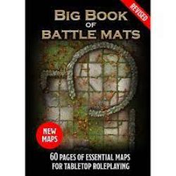 LOKE BATTLE MATS -  BIG BOOK OF BATTLE MATS - REVISED -  BATTLE MAPS