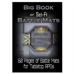 LOKE BATTLE MATS -  BIG BOOK OF BATTLE MATS - SCI-FI -  BATTLE MAPS