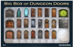 LOKE BATTLE MATS -  BIG BOX OF DUNGEON DOORS -  BATTLE MAPS