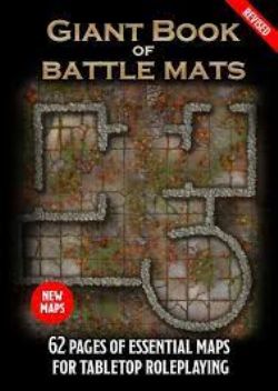 LOKE BATTLE MATS -  GIANT BOOK OF BATTLE MATS - REVISED -  BATTLE MAPS