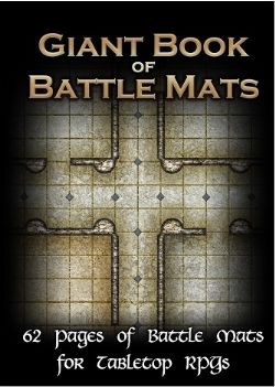 LOKE BATTLE MATS -  (MULTILINGUAL) -  GIANT BOOK OF BATTLE MATS