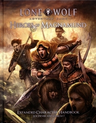 LONE WOLF -  HEROES OF MAGNAMUND - EXPANDED CHARACTER HANDBOOK (ENGLISH)