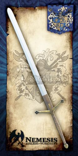 LONGSWORDS -  CLAYMORE / BRONZE / LACQUERED WOOD HANDLE (60