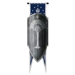 LORD OF THE RING -  SECOND AGE GONDORIAN WAR SHIELD - USED -