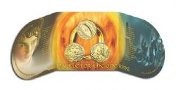 LORD OF THE RINGS, THE -  3-COINS SET OF THE MOTION PICTURE TRILOGY -  2003 NEW ZEALAND COINS