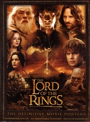 LORD OF THE RINGS, THE -  40 REMOVABLE POSTERS 