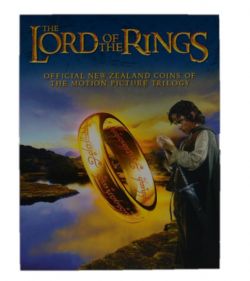 LORD OF THE RINGS, THE -  OFFICIAL COINS OF THE MOTION PICTURE TRILOGY -  2003 NEW ZEALAND COINS