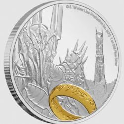 LORD OF THE RINGS, THE -  THE LORD OF THE RINGS™ CLASSIC: SAURON -  2021 NEW ZEALAND COINS 01