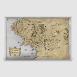 LORD OF THE RINGS, THE -  THE LORD OF THE RINGS™: MIDDLE EARTH™ MAP -  2021 NEW ZEALAND COINS