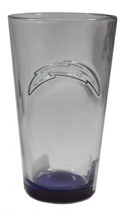 LOS ANGELES CHARGERS -  EMBOSSED PINT 16OZ