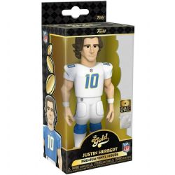 LOS ANGELES CHARGERS -  GOLD VINYL FIGURE OF JUSTIN HERBERT (CHASE) (5 INCH)