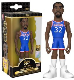 LOS ANGELES LAKERS -  GOLD VINYL FIGURE OF MAGIC JOHNSON (CHASE) (5 INCH)