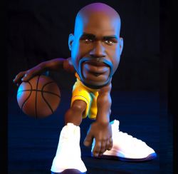 LOS ANGELES LAKERS -  SHAQUILLE O'NEAL (6