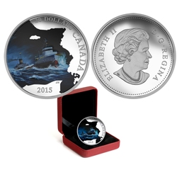 LOST SHIPS IN CANADIAN WATERS -  S.S. EDMUND FITZGERALD -  2015 CANADIAN COINS 03