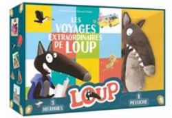 LOUP -  COFFRET LES VOYAGES EXTRAORDINAIRES DE LOUP - AVEC PELUCHE (FRENCH V.)